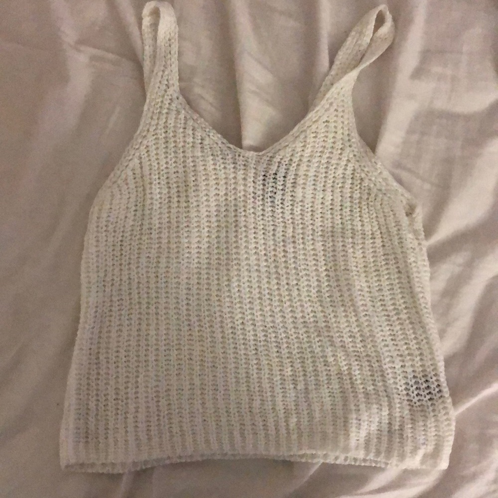 Knit tank top